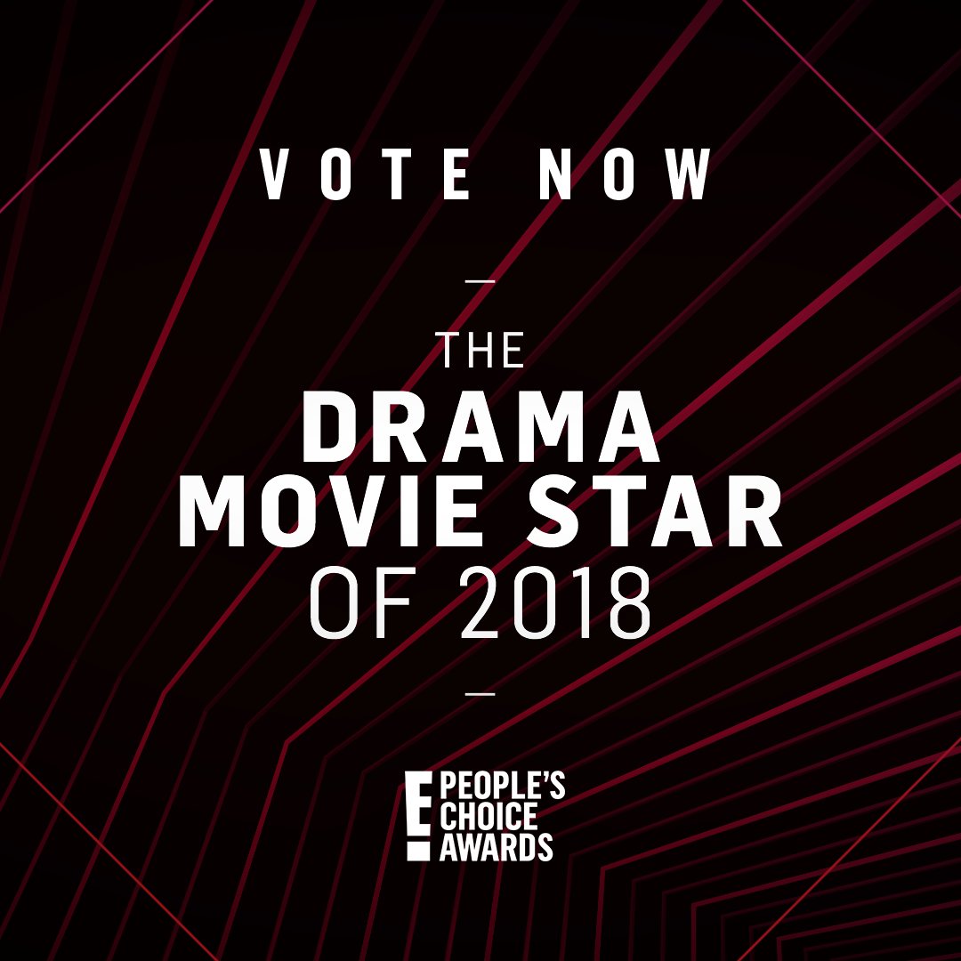 Vote for #12Strong for #TheDramaMovie of 2018 & @chrishemsworth for #TheDramaMovieStar of 2018 by retweeting this tweet! #PCAs @peopleschoice