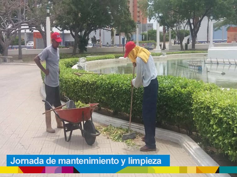 La @alcaldiademcbo a través del Sistema de Plazas y Parques, siguen apostando en pro del rescate de nuestras áreas y espacios de distracción para la comunidad