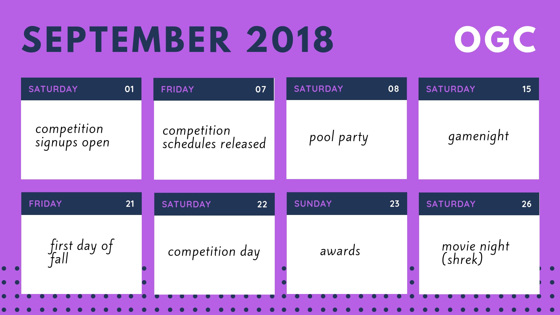 Roblox Gymnastics On Twitter I M Fairly Certain I Forgot To Tweet The Calendar Out Whoops What Are You Most Looking Forward To - roblox gymnastics gymnasium