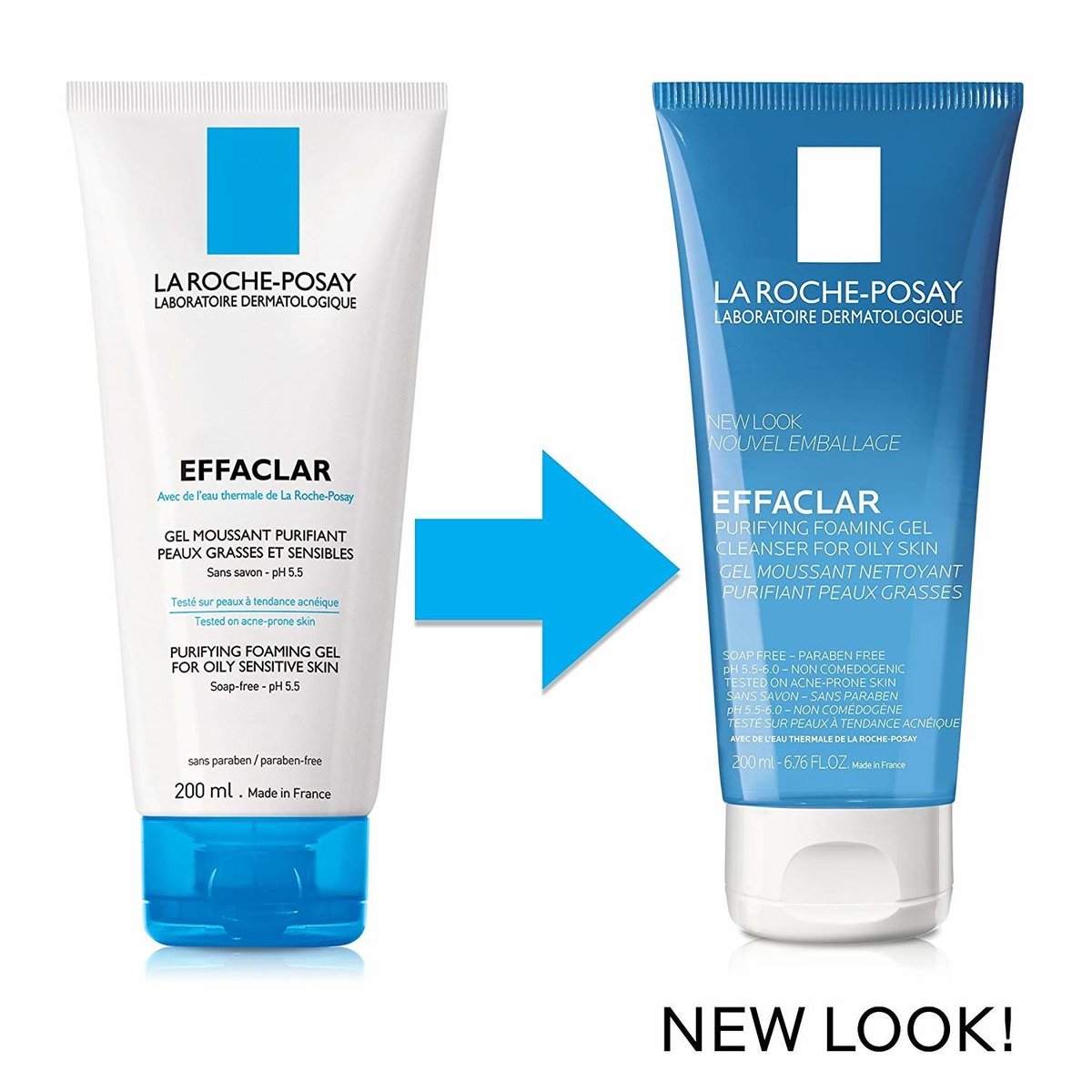 effaclar purifying foaming gel face cleanser