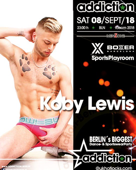Tommorrow! @koby_lewisXXX @MasterAaronXXX @DavidLucaXxX & @jamesbennettxxx LIVE at Addiction Party Berlin