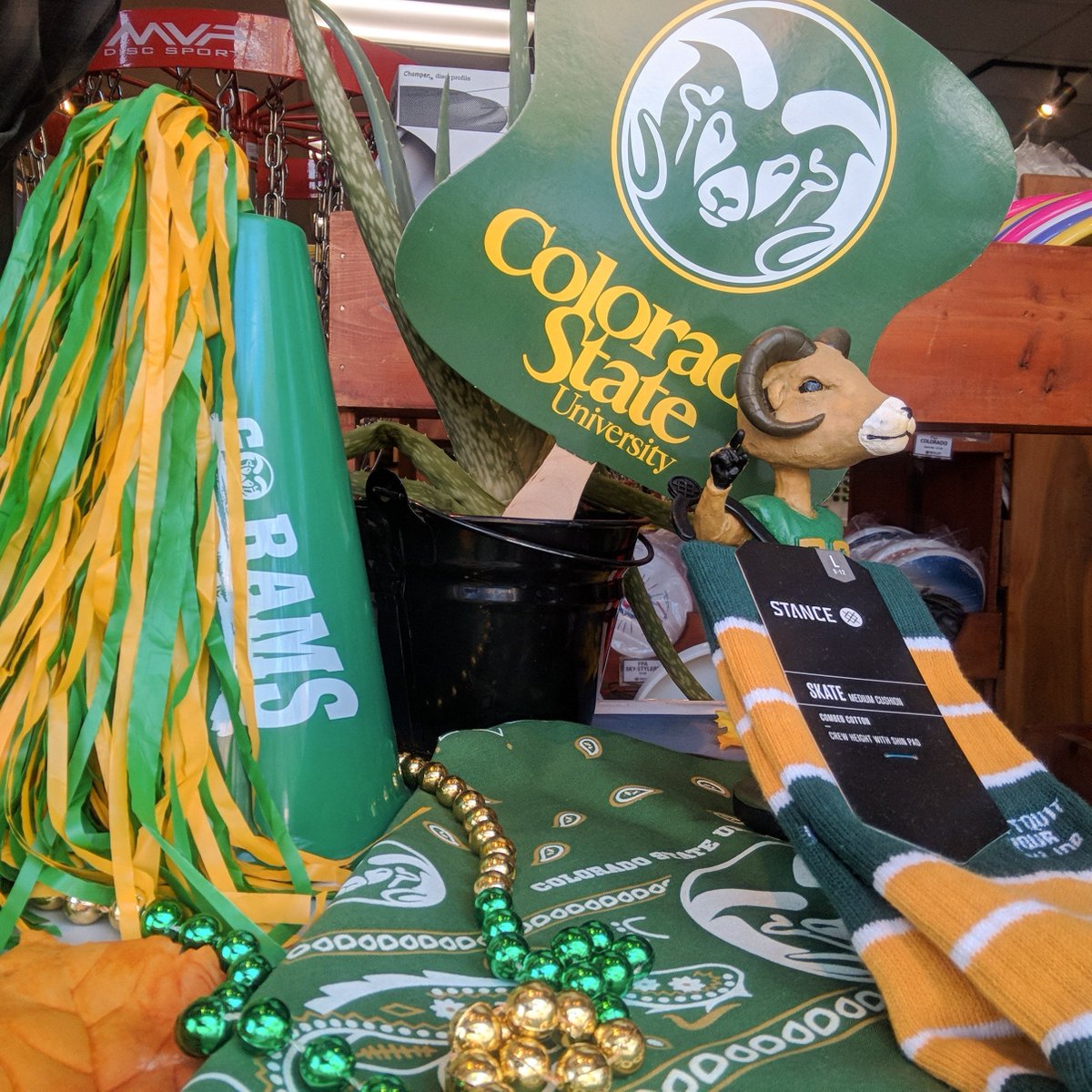 Tomorrow is game day! Stop by the store wearing your CSU gear and we'll give you an extra 10% off all snowboard hardgoods (boards, boots, bindings)—including already discounted items!  #GetYourGreenOn
