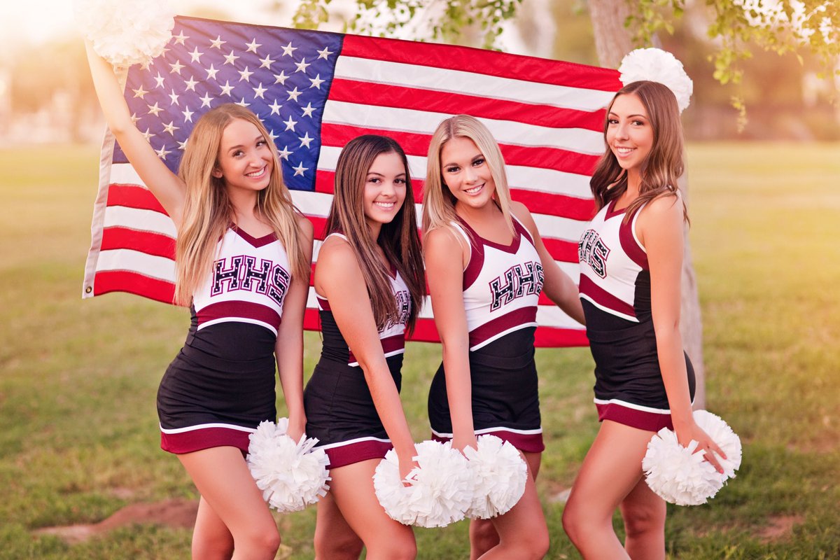 Come to tonight’s football game at Hamilton at 7!!! it’s USA themed  ❤️💙 #GoHuskies