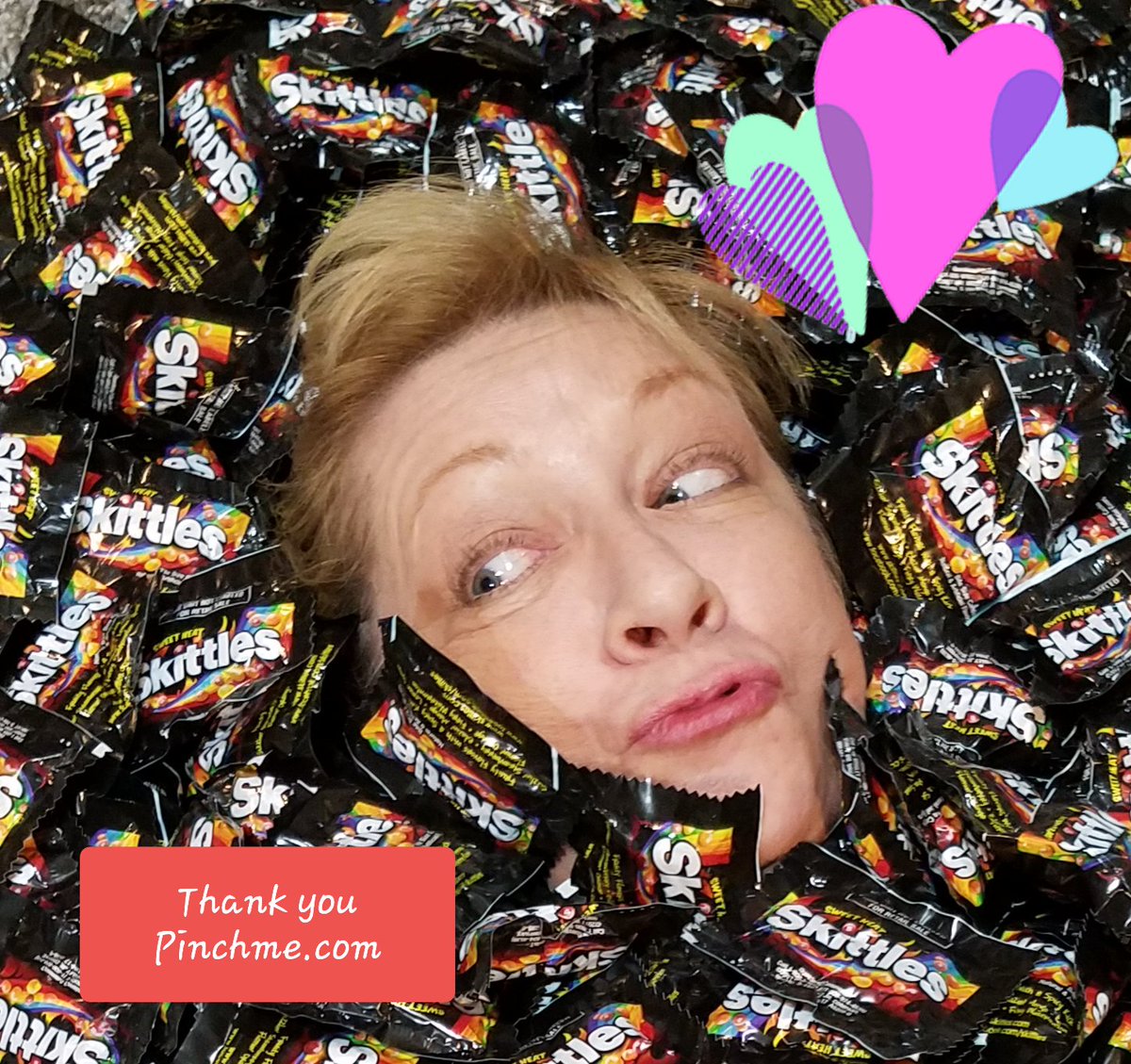 SadieFavs's tweet photo. Thanks to Pinchme I won a year's supply of Sweet Heat Skittles and they are so addictive.  Did not expect to love them this much! Get some! #pinchmeUS #skittles #candy #snacks #treatyourself #munchies #delicious #Foodie #FoodieFriday https://t.co/gVPZgbfu4W