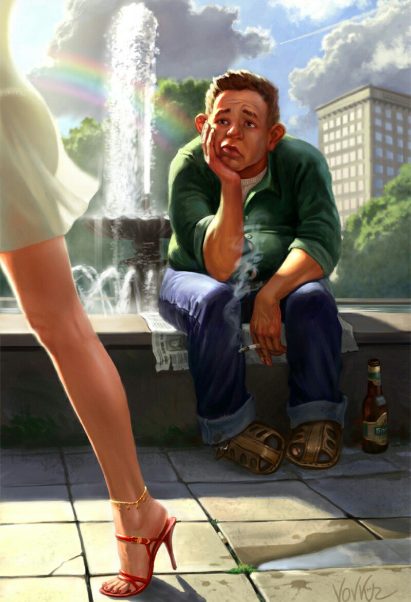 Прикольные рисунки людей