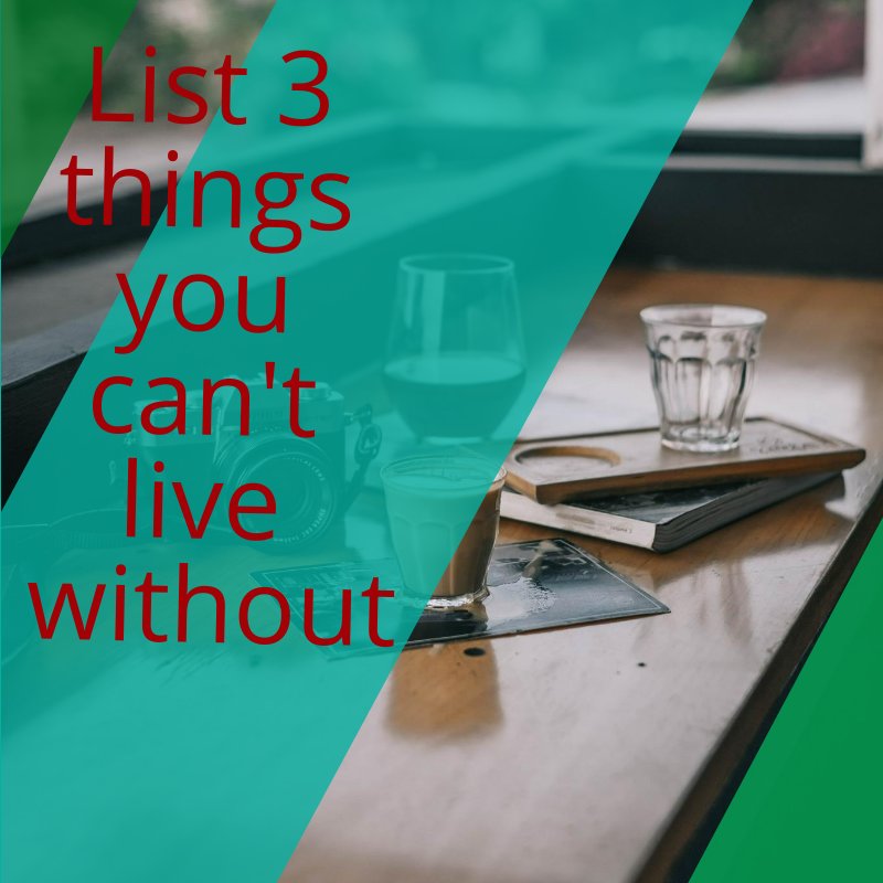 AlignedByKA's tweet image. I&apos;m sure you&apos;ve thought about it at somepoint... what can&apos;t you live without? Give us your top 3... at home or at the office! #funposts #business #entrepreneur #businessman #businesswoman #success #businesslife #businessowner #marketing #startup #alignedbyka