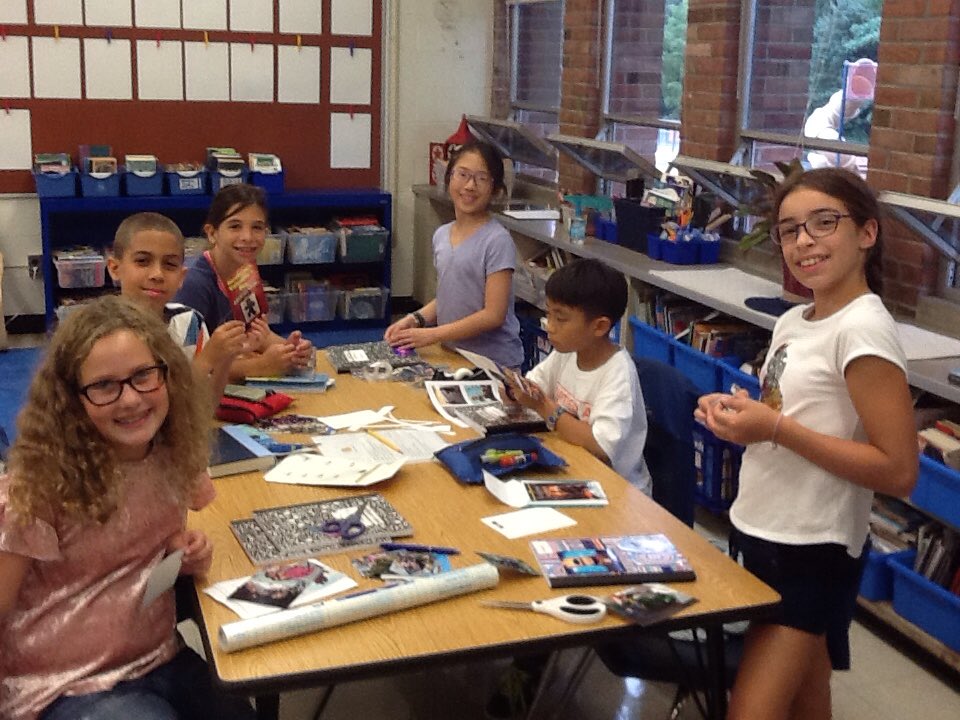 Grade4Spada's tweet photo. Fun Friday personalizing writing memories@wyckoffschools https://t.co/E0jHb5urlG