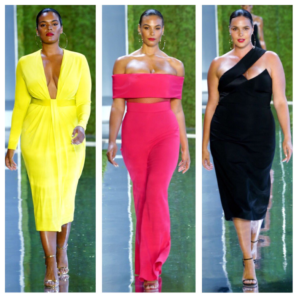 EstrellaFReport's tweet photo. So excited to see Plus Size Models rocking the runway during fashion week. @cushnie had 3 on her show today ๐๐๐๐๐๐ @candicehuffine @marquitapring @yvonnesimone @carlycushnie #cushnie #carlycushnie #psmodels #fashionweek #nyfw #estrellafashionreport #fashionforall #ss19 https://t.co/MXWkuq8Dim