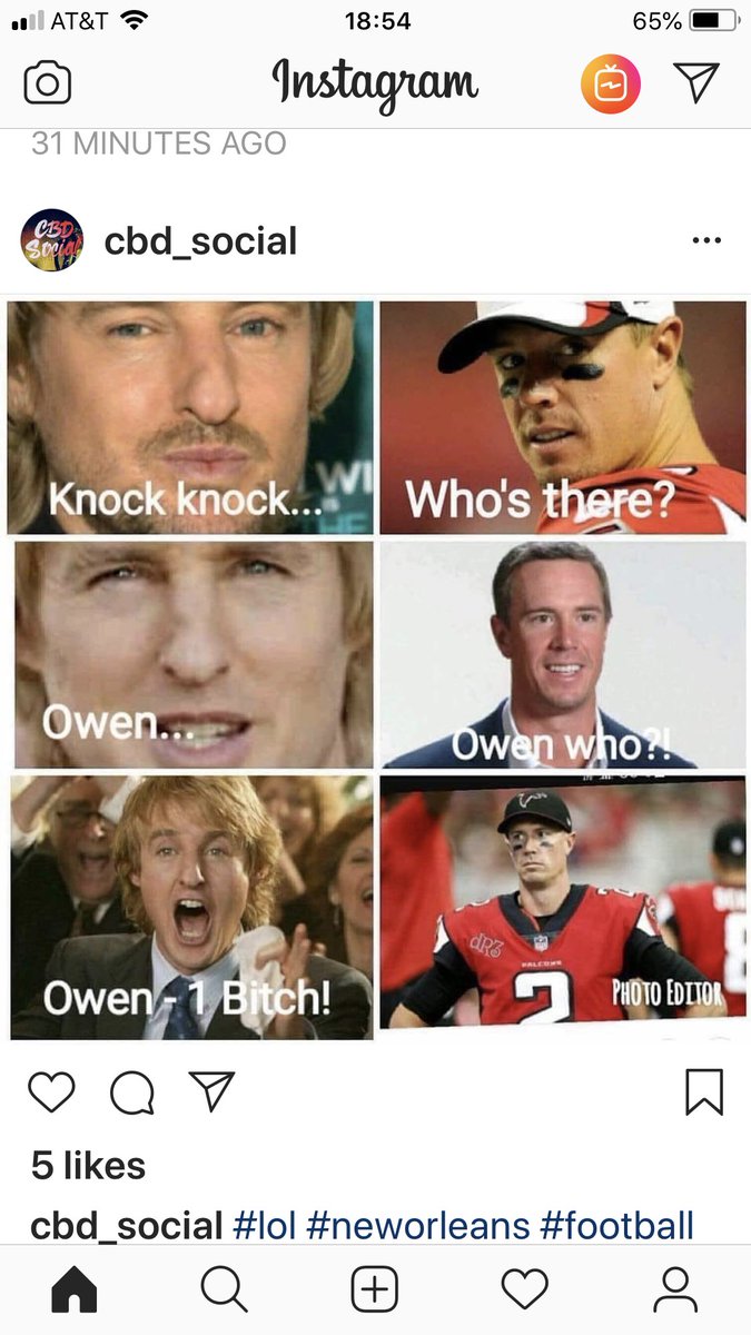 Sorry ATL friends but this is funny! #whodat #saintsfan