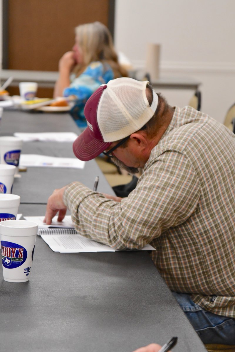 <a href="/TiffDowell/">TiffanyDowellLashmet</a> and <a href="/AgEcoEXT/">Texas A&M Extension Agricultural Economics</a> Greg Kaase leading discussions today at a packed Ranchers Leasing Workshop in Bryan. This is the first in a series of upcoming workshops. Next Up: Fort Worth, Sept. 18 and Waco Nov 8. Check out agrilife.org/texasaglaw/201… … for more info.