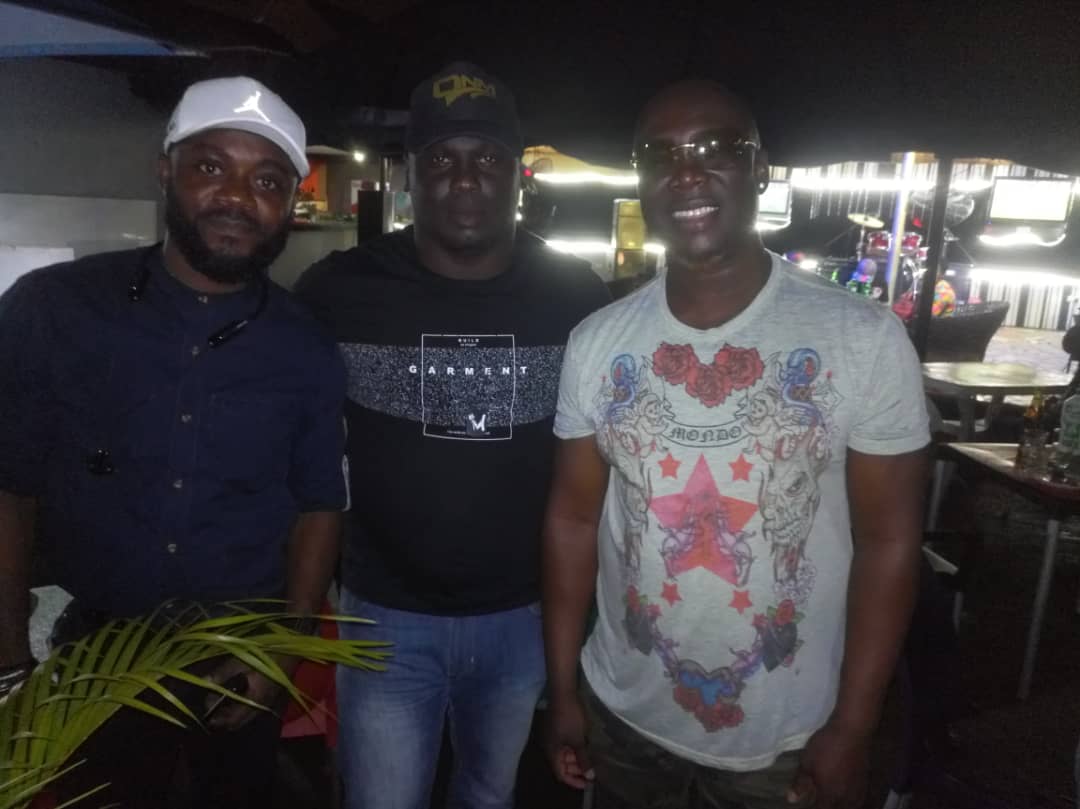 Bar3217's tweet photo. We are live At @Bar3217 @Wengers_Dota @emma_dele @kunle_otunba @GordonComedian https://t.co/tBgDPgiBw5