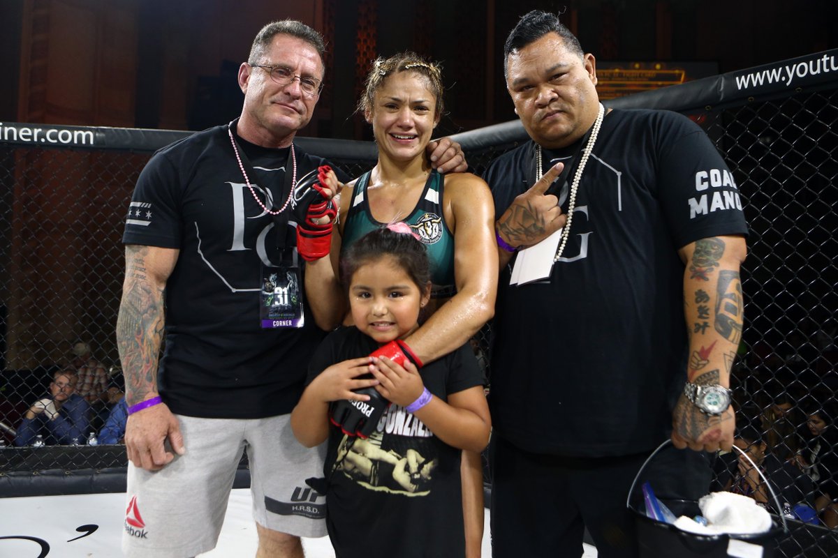 InvictaFights's tweet photo. .@PearlGonzalez picked up her third straight win โ second in the flyweight division โ with a decision victory over Brazilian Daiane Firmino. #InvictaFC31 https://t.co/HeHqQXR6kH