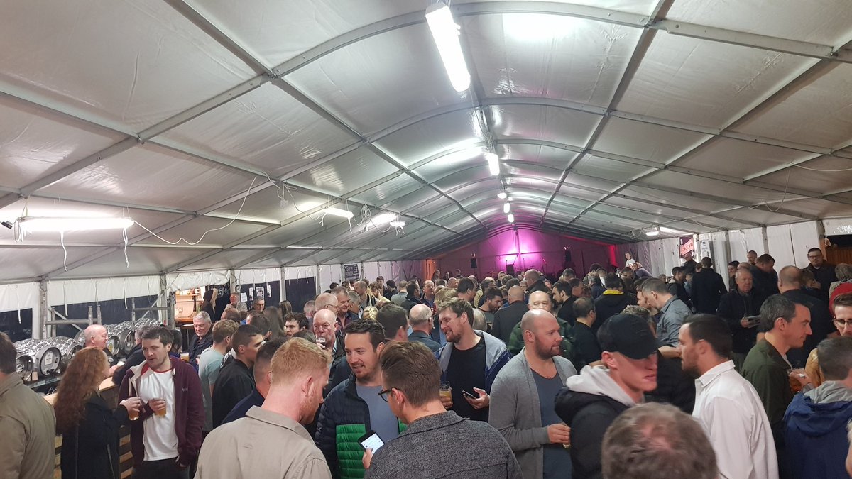 Nice and busy down <a href="/tynemouthbf/">Tynemouth Beer Fest</a> , good to run into @FlashHouseBrew too 🤙🤙