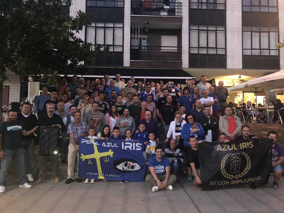 APARO_ROCF's tweet photo. Hoy estamos en el VI Aniversario de la @iris_azul!! Muchisimas felicidades, en especial a nuestro presidente @Javi23Ro!! #HalaOviedo https://t.co/FzV7TbISSE