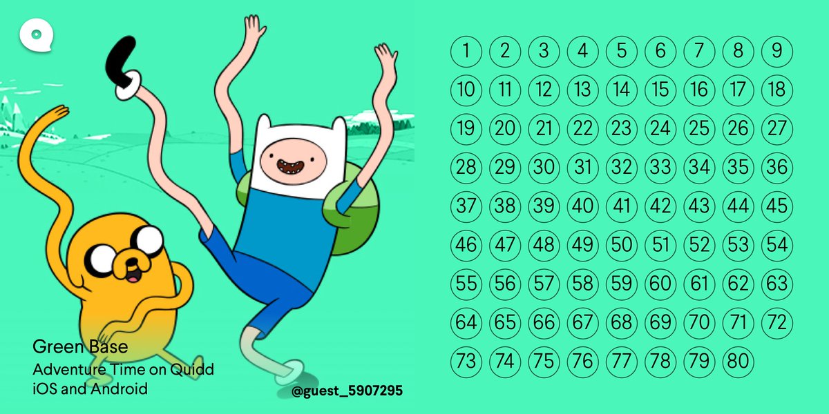 SeamusWard8's tweet photo. "Green Base" AdventureTime @Quidd https://t.co/JhXgyeoX0G https://t.co/zQ7Z6Rzp3l