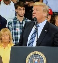 That #plaidshirtguy at @realDonaldTrump's Montana rally?

He's a 17-year-old Billings high schooler buff.ly/2Mb8q3T