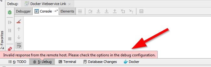 invalid response error