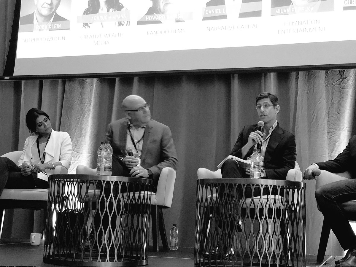 WinstonBaker's tweet photo. There is a democratization of taste - Daniel Levin at Narrative Capital #Script2ScreenSummit https://t.co/dGI652utV3