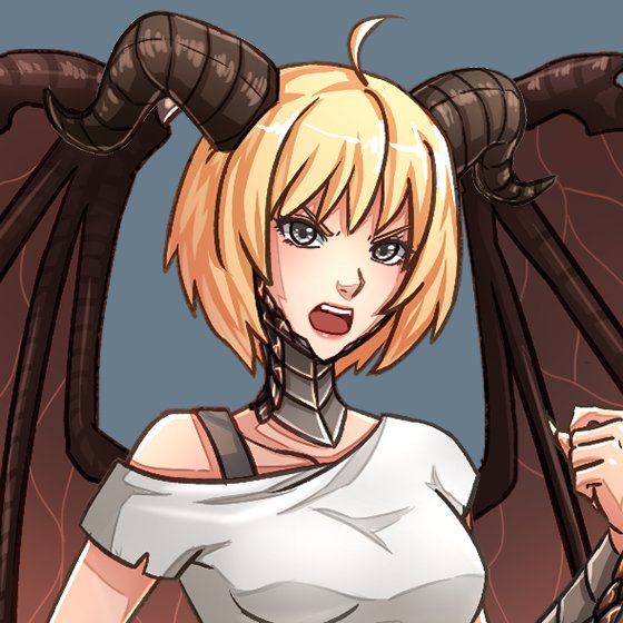 AkemariStudios's tweet photo. Been having kind of a rough week at work.  Will get through it though and get back to my wonderful dragon #waifus!  #IndieDev #VisualNovel https://t.co/DoFXRaAM7p