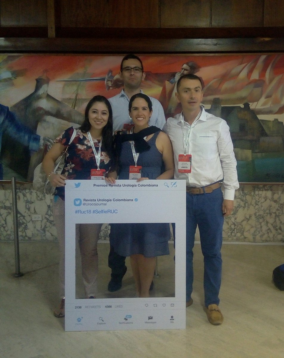Urocojournal's tweet photo. Durante nuestro #RUC18 #SelfieRUC @SCUColombia https://t.co/BcyBhgnQz3
