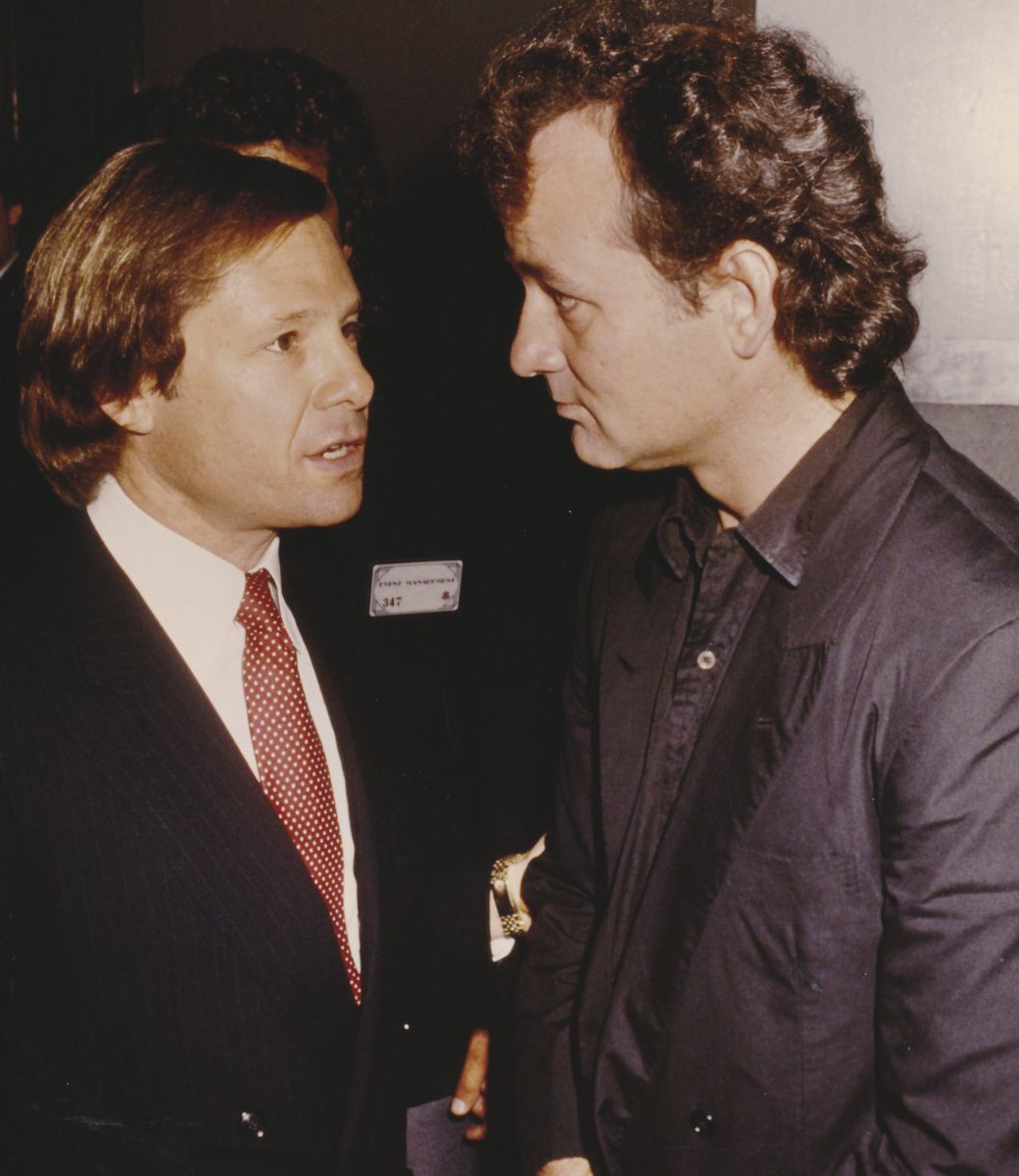 Feeling lucky to have my friend Bill on stage to chat with me at @92Y in a few weeks. Hope he reads my book.

If you're interested in joining us, you can grab your tickets here: 92y.org/event/bill-mur…