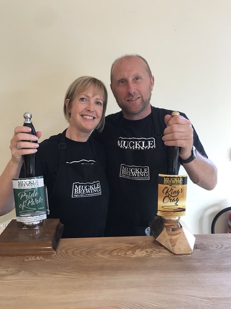 A Muckle day tomorrow with bottled ales at Hexham Farmers Market and at Stocksfield Cricket Club. Muckle Berry winter ale now available