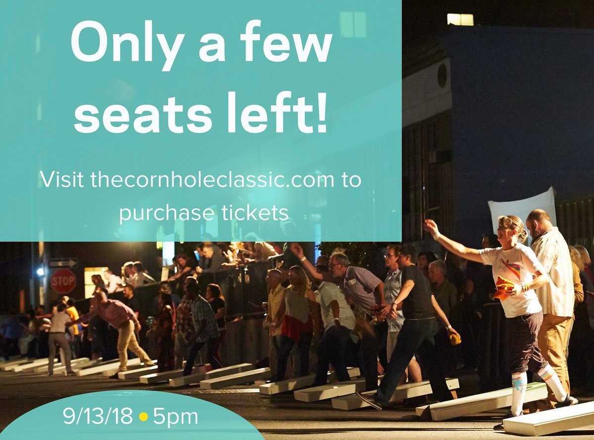 Get your tickets to The Cornhole Classic on 9/13 now! This exciting event includes a paella dinner, free beer and wine, live and silent auctions, an inspiring program, and of course, a cornhole tournament! To buy tickets and learn more visit thecornholeclassic.com
