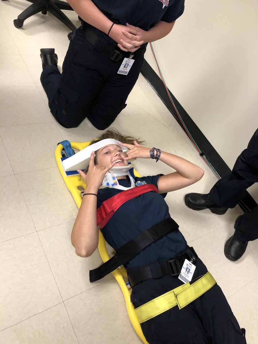 EMT_ATC's tweet image. Of course the patient was an awesome actress! @DentonATC @ctedentonisd @dentonisd #funbeingthepatient #emtclass #ems #learningisfun #DentonISDdelivers