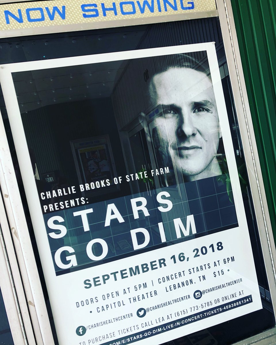 Capitoltn's tweet photo. Charis Health Center is hosting a benefit Christian concert on September 16th at 6pm at Capitol Theatre in Lebanon, TN with headliner Stars Go Dim. Come out and join us for a once in a lifetime experience! 
https://t.co/BySl5sLnbe
#lebanontn @starsgodim @charishealthcenter https://t.co/HShb6H17VR