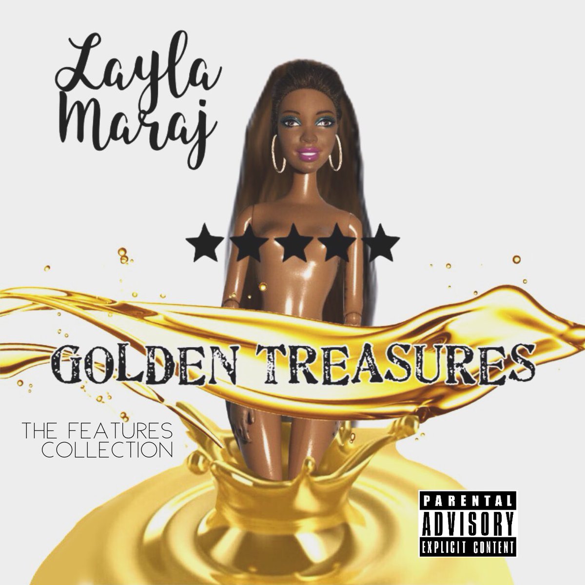 ItsLaylaMaraj's tweet photo. “Golden Treasures: The Features Collection” is out now!! ✨ 
The iconic features with 3 exclusive new tracks! 💛✨💛✨ https://t.co/knqTQELSSx