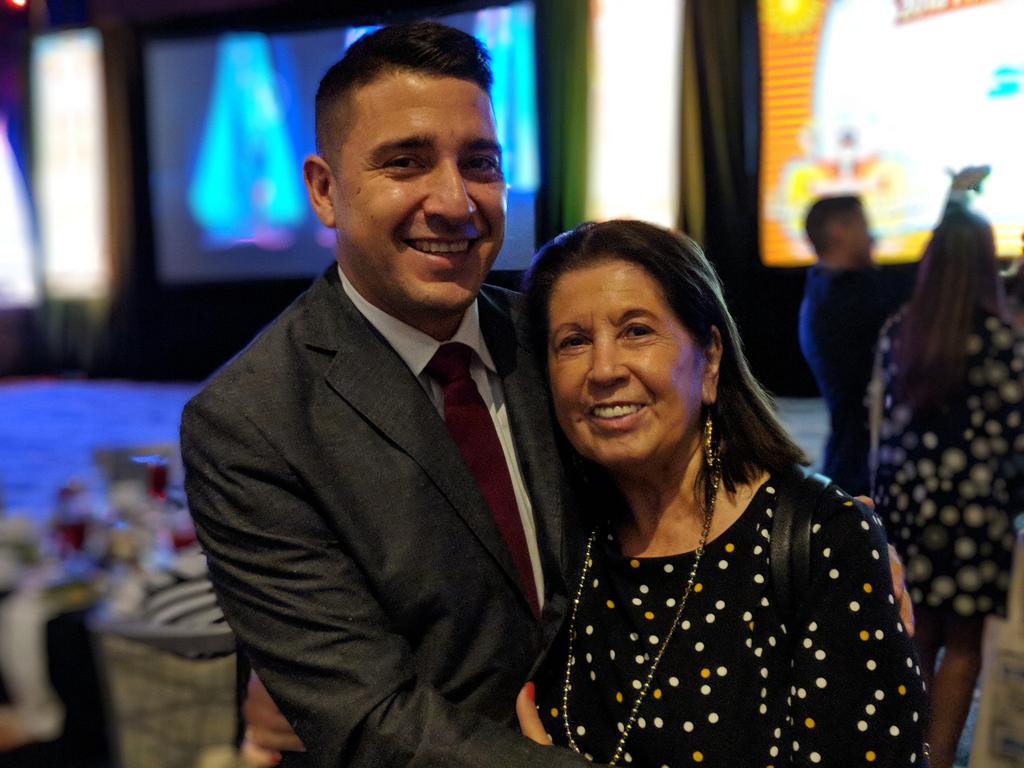 cohootsphx's tweet photo. Honored to celebrate with this wonderful woman and her baby boy Nick Kizer, a CO+HOOTS member and @ValledelSolAZ's 2018 Humanitarian Award honoree, at #profiles2018!

#phx #dtphx #yesphx https://t.co/cfmBd6HpeM