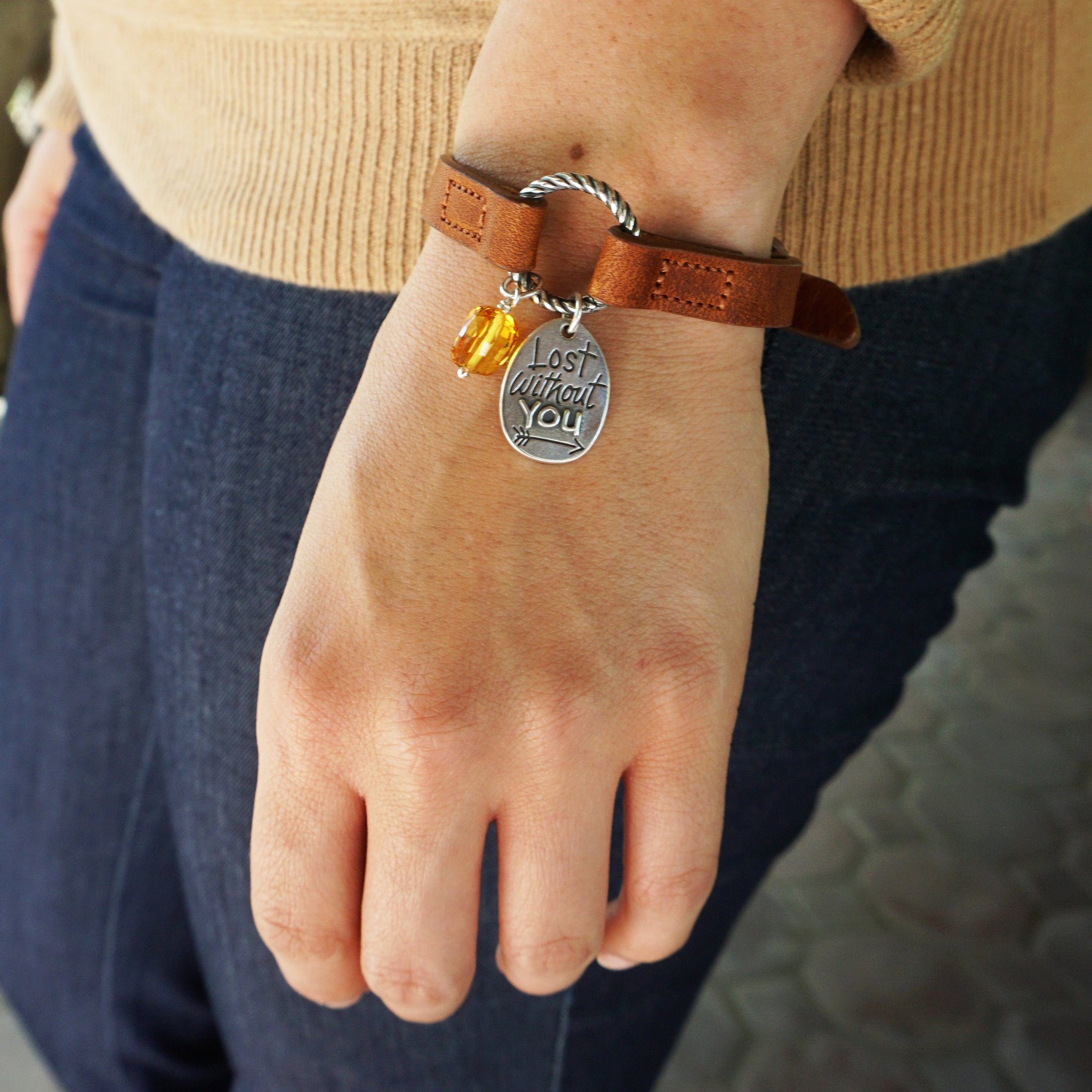 James Avery Hammered 925 Heart w Woven & Knotted Cinnamon Leather Woven  Bracelet | eBay