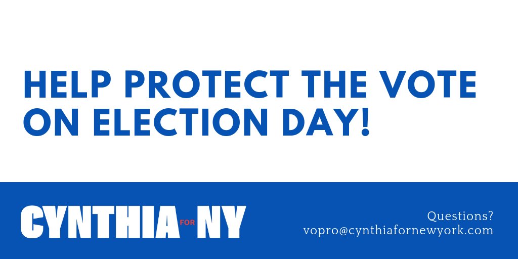 Help protect the vote on Election Day!