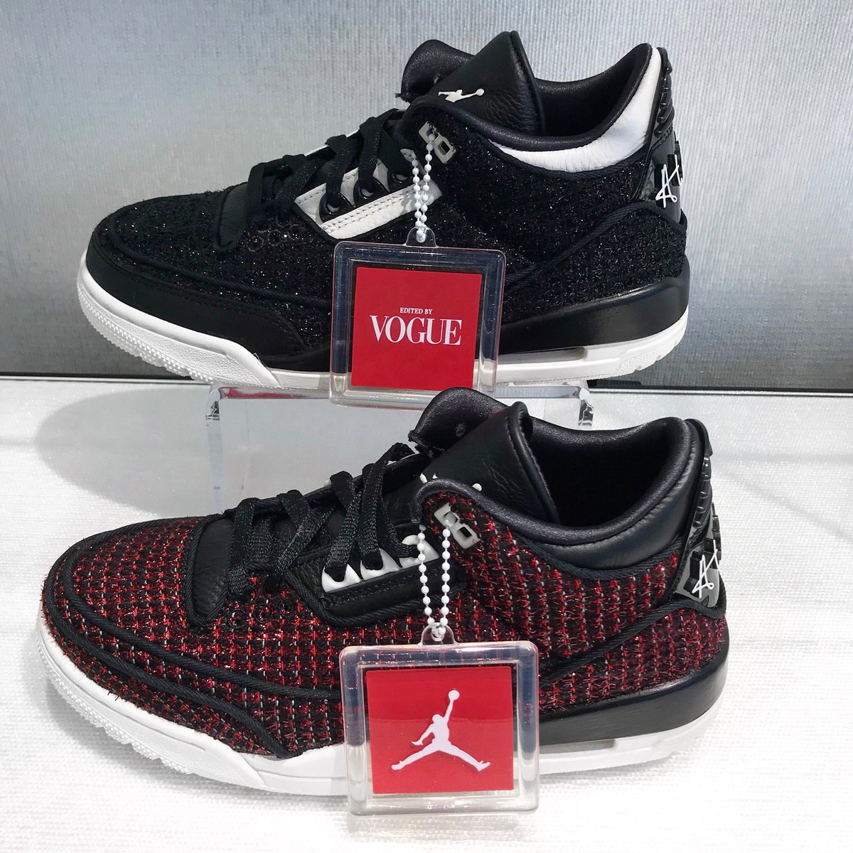 The limited-quantity Vogue x Jordan Brand AWOK drops today, September 7th 👟 1 pair per customer ‼️ Visit NordstromXNike to shop the Vogue X Jordan Brand: Air Jordan III AWOK #nordstromVAN