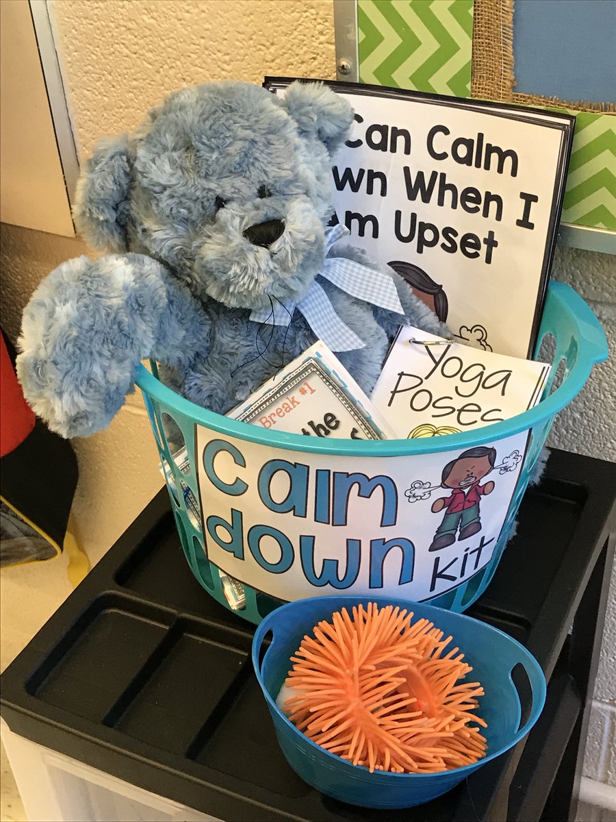 Kinder students don’t always know how to manage their feelings. Love this positive &amp; preventive technique in <a href="/ToriWinkle/">Tori Winkle</a>’s classroom! #pbis #calmingcorner <a href="/KnoxCountyPBIS/">Knox County PBIS</a> <a href="/hannahUNC/">Hannah Mynhier</a> <a href="/BlueGrass_K5/">Blue Grass Elementary</a> <a href="/CADowell1/">Christy Dowell</a>
