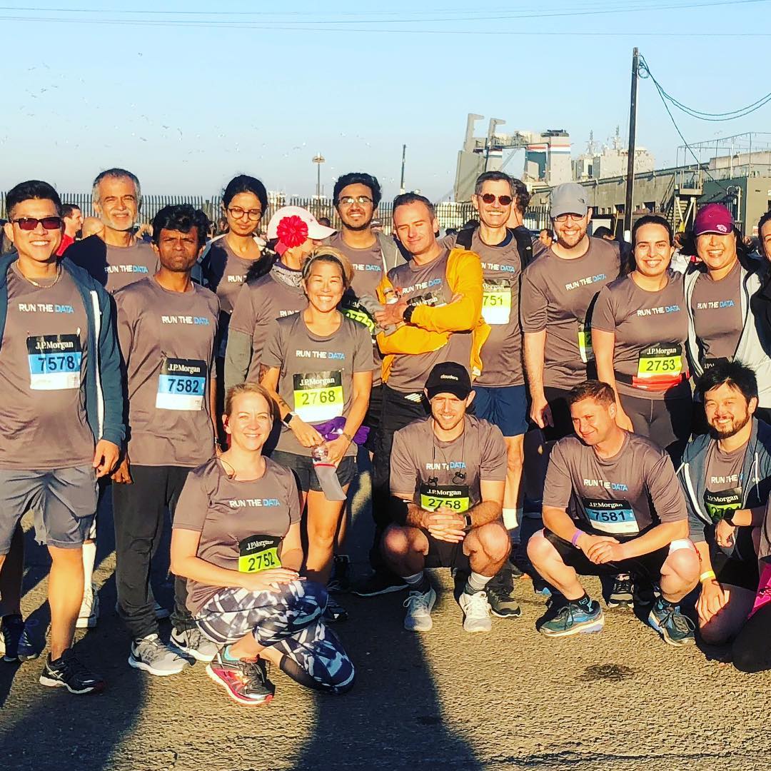 ClouderaJobs's tweet photo. Congrats to team @Cloudera for participating in the @JPMorgan Corporate Challenge, a 3.5 mile (5.6km) race series that is a global celebration of teamwork, camaraderie and community. https://t.co/qVeHkkLs8V #RuntheData #JPMCC #OneCloudera #ThisIsCloudera #LifeAtCloudera https://t.co/nosxSW4sHx