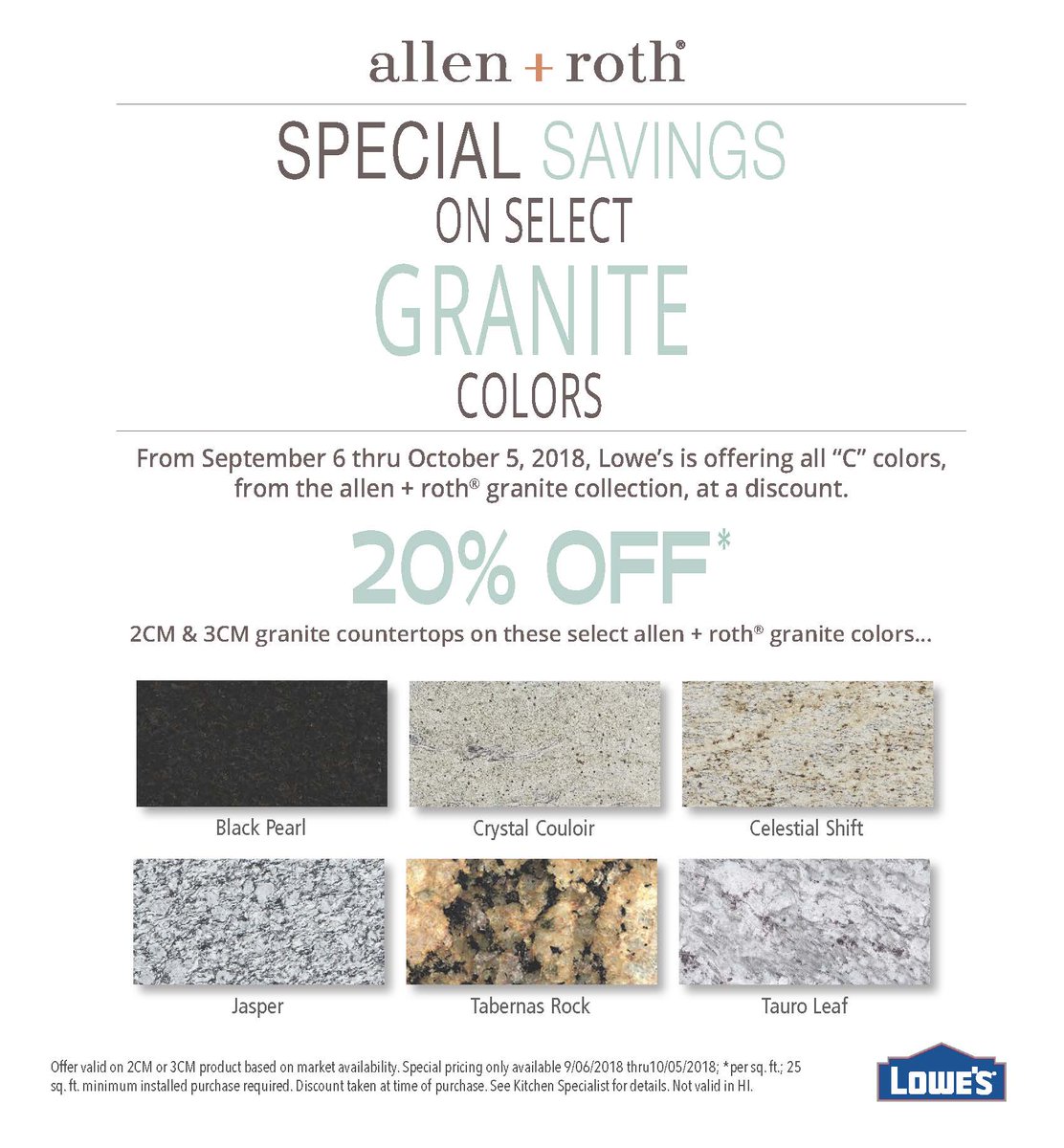 lowes granite installation cost