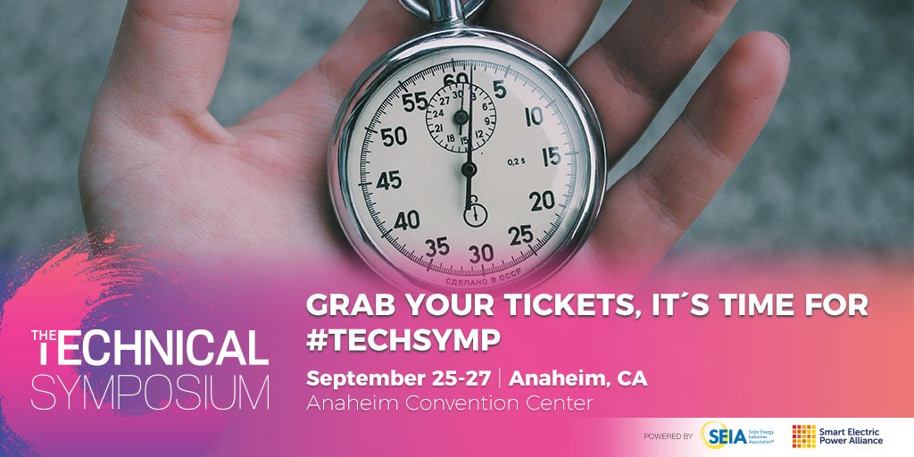 SPIConvention's tweet image. Set the alarm, the #TechSymp is getting closer! Only a few weeks are left to register, secure your tickets for THE innovation event at #SPIcon NOW!