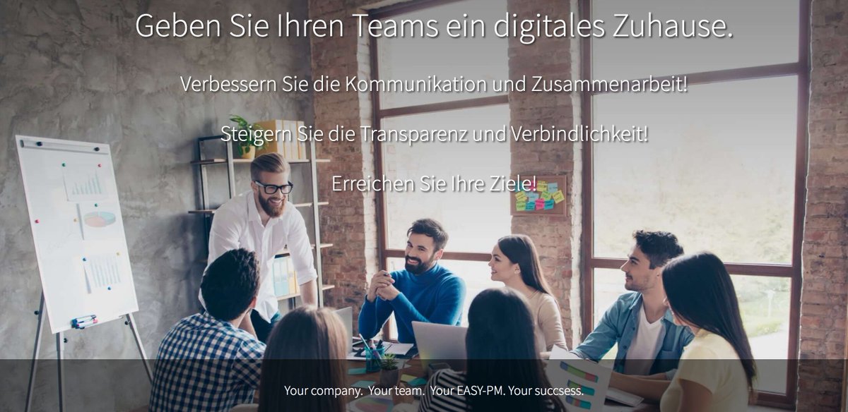 easy_pm's tweet image. EASY-PM Zusammenarbeit in der Cloud - besuche unsere Homepage, um mehr zu erfahren.