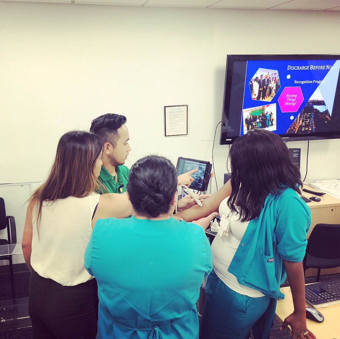 yun_cee's tweet photo. Taught some rockstar ED nurses 😎at today’s ED RN USG PIV Course! W/@bretpnelson @sinaiemus @SinaiEM
.
.
.
#sinaiemultrasound #mountsinainurses #nurseswhoultrasound #USGPIV #POCUS #POCUSforRNs #nurse #nurselife #ernurselife #ernurse #ednurse #ednursesrock #ednursing https://t.co/4ABqBTeHjH