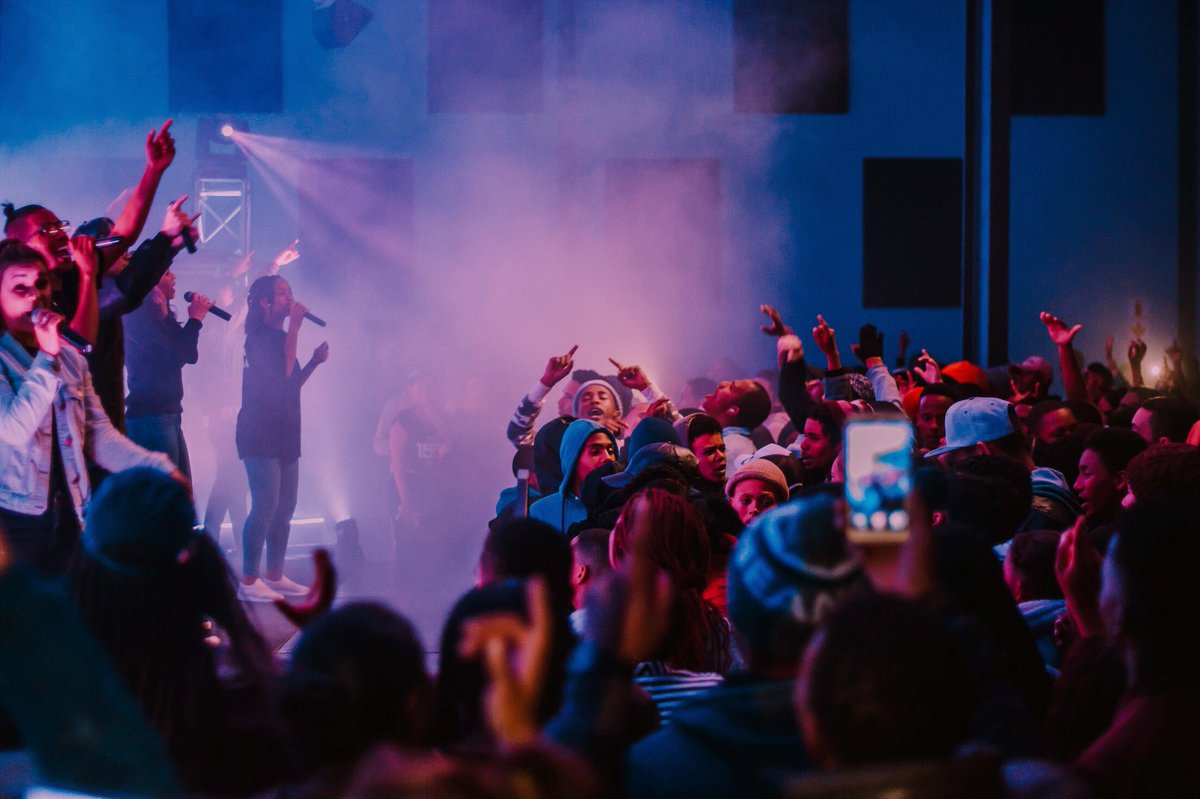 planetshakersSA's tweet photo. T G I F was 🔥! Thank you for coming out tonight! See YOU at church on SUNDAY! #planetshakers #planetboom #planetuni #TGIF https://t.co/3bnaOl1bU0