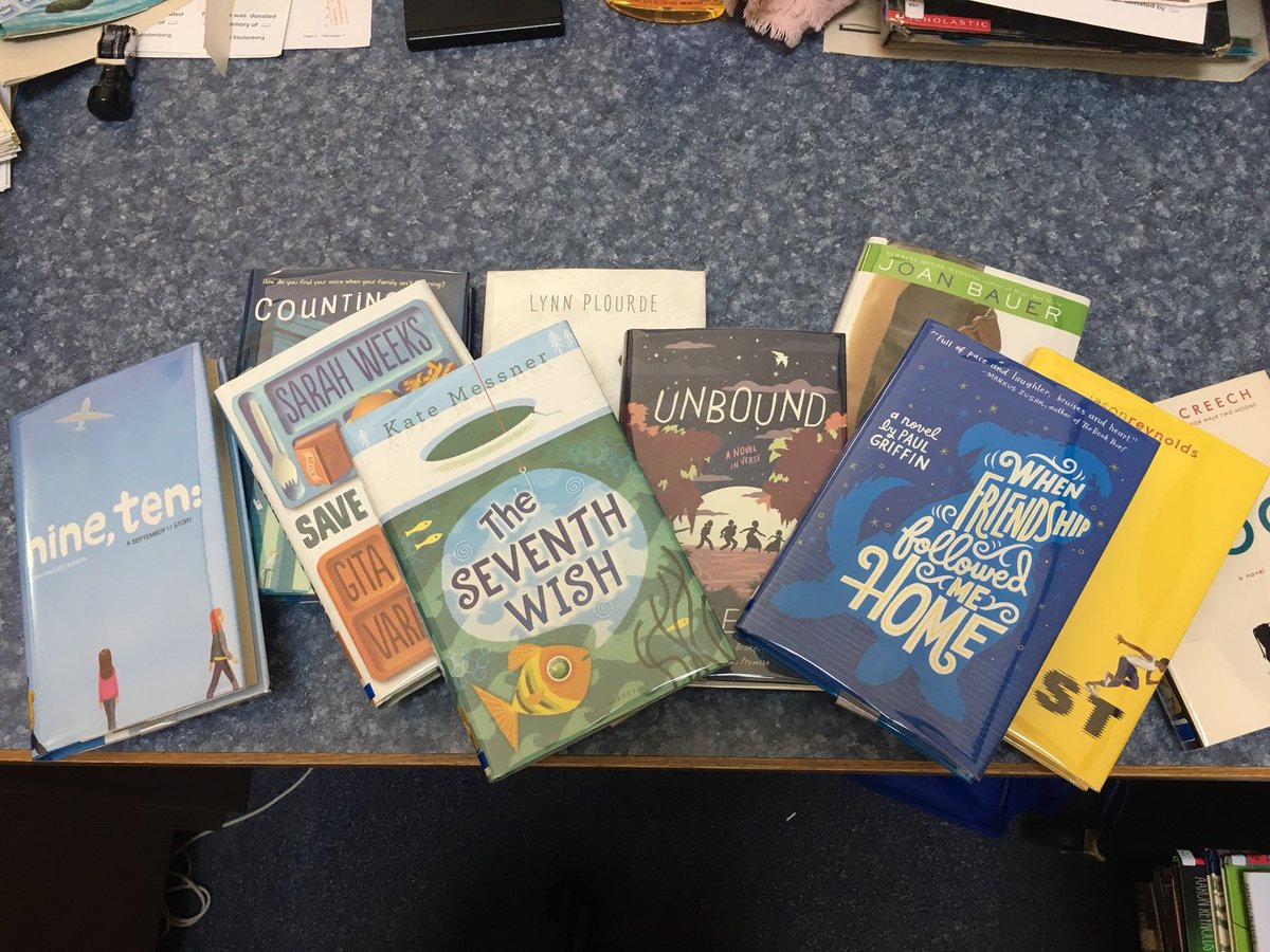 RPR2Library's tweet image. Oh how I love the look of recently-covered books! We’re ready for Battle of the Books 2019! @NWMASL @RPBlueJays