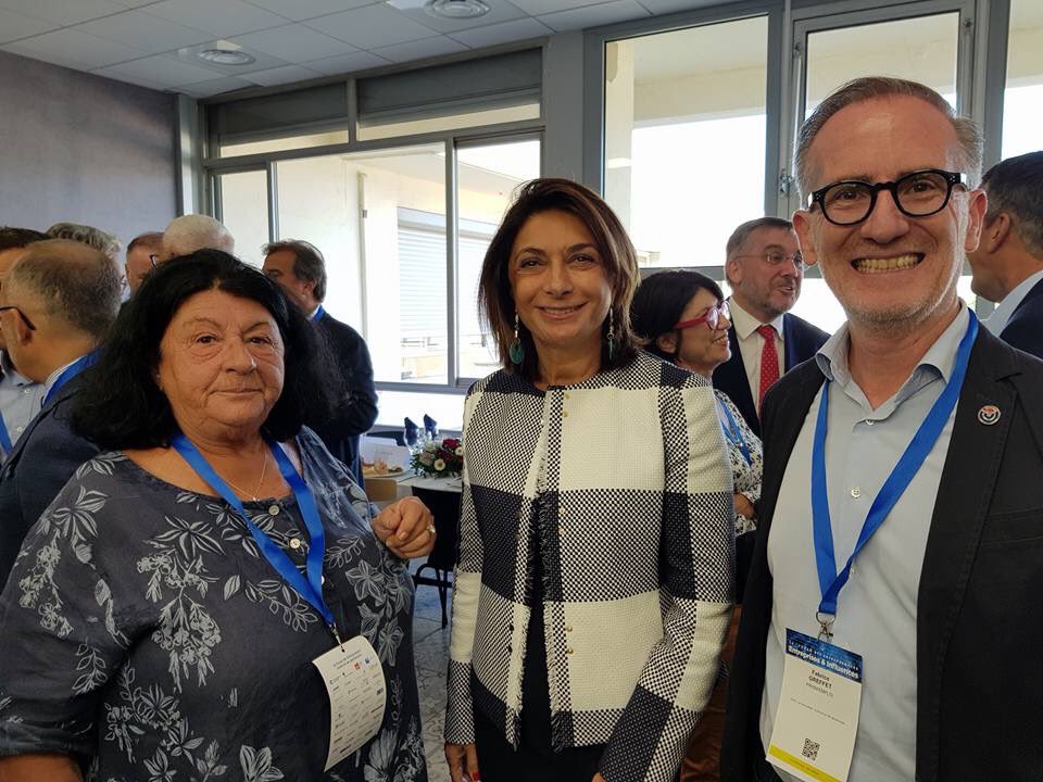 Prism_PACA's tweet photo. #FDE2018  @UPE13_ @kedgebsMRS.
« #Entreprises et #influences » #Rencontres et #Partages pour le #Rayonnement de notre #Territoire.
Avec @MartineVassal et #Elisabeth_Coquet_ Reinier @Prism_PACA présent https://t.co/6OiwOunuS4