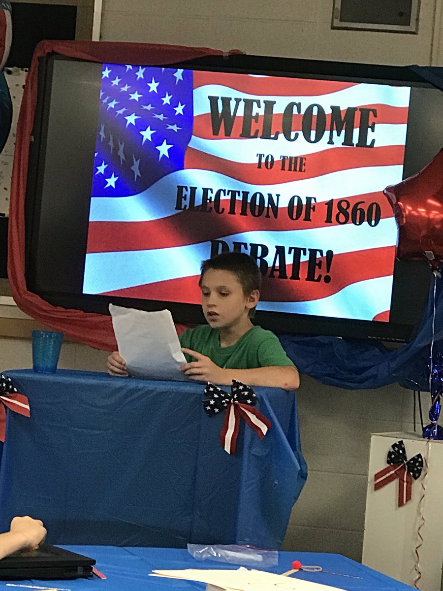 edens_debbie's tweet image. When 5th Graders have a great debate.  #learningatitsbest @JackTFarrar @TCSPublic