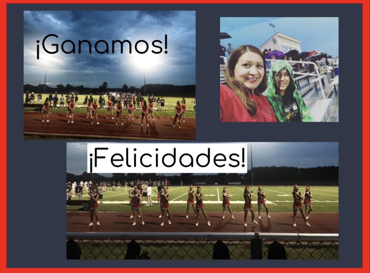 coachpflores's tweet photo. My younger son and I attended last nightโs game. ยกFue muy divertido! Good luck tonight RedHawks! @LHSRedhawkFB #LibertyWorldLanguages #LHSWorldLanguages https://t.co/TbxrwuCRCp