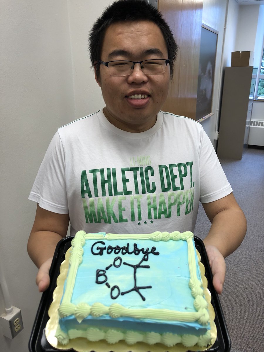 KBrownLab's tweet photo. Our visiting scholar, Dr. Pin “Bpin” Gao, is going back to Xi’an Jiaotong University after a great year with us! #teamnickel #Bpin https://t.co/eQEKtl3QT5