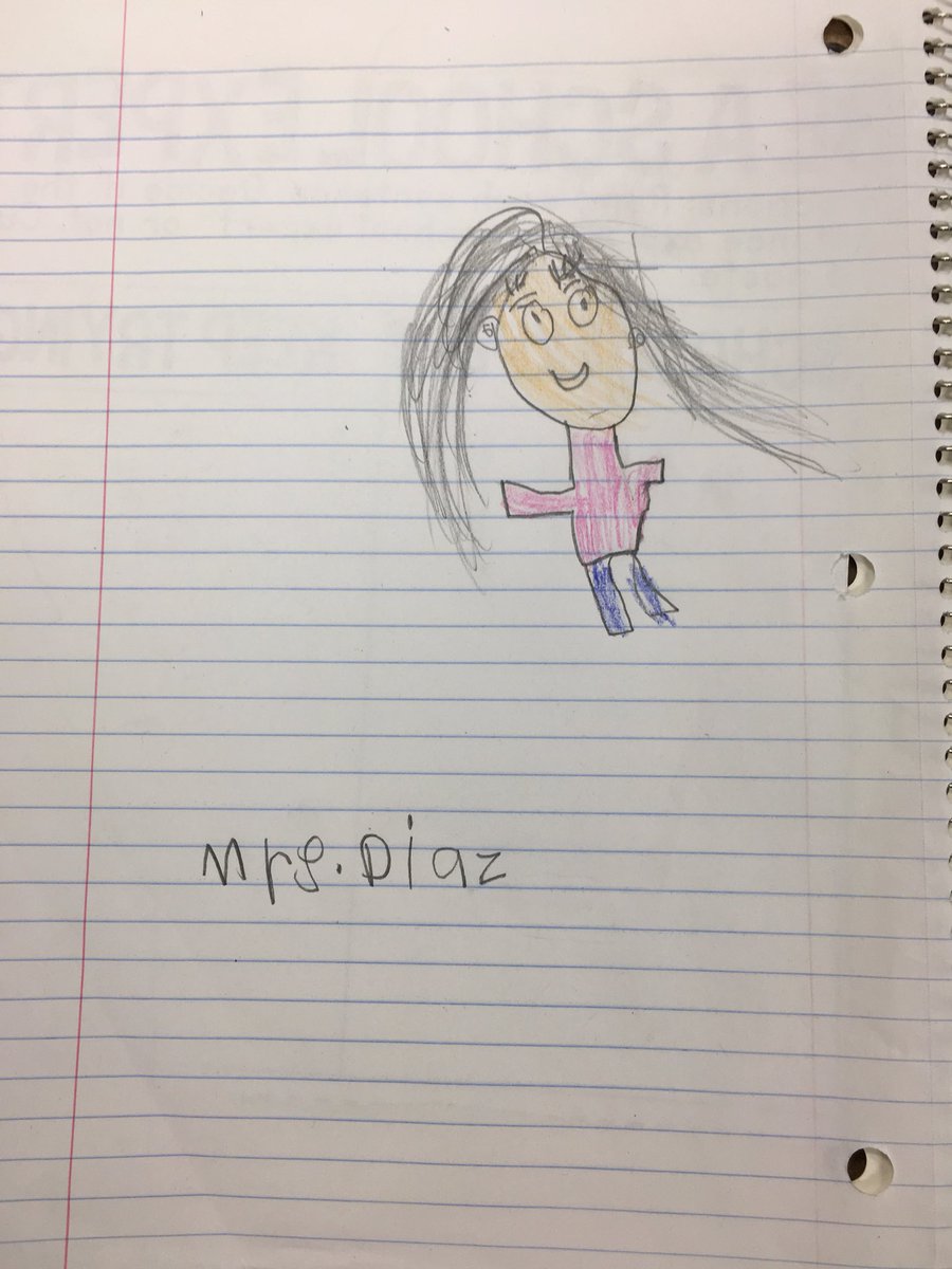 RabaFlowers's tweet photo. When students ask you to take a picture of their work and share it, that’s exactly what you do! They were very excited about drawing authority figures we know at Raba! @NISDRabaES #rabaforce @francescalneal @KMDIAZ44 https://t.co/KYTytWwemW