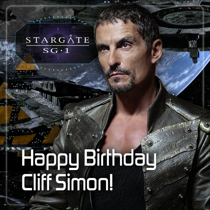 Happy birthday to the one and only Lord Ba al - Cliff Simon! 