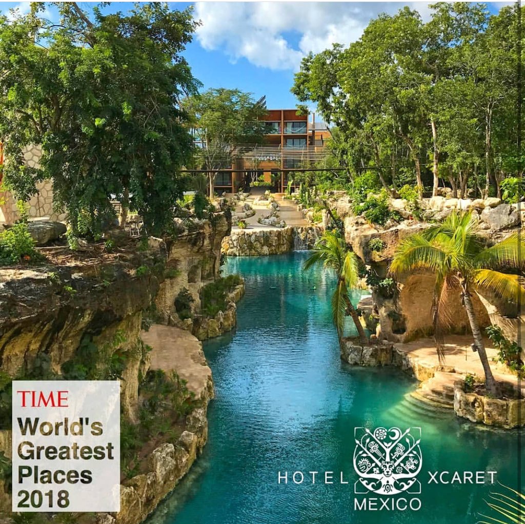 Gracias a la revista Time por incluir al Hotel Xcaret México en esta lista tan selecta. #AllFunInclusive