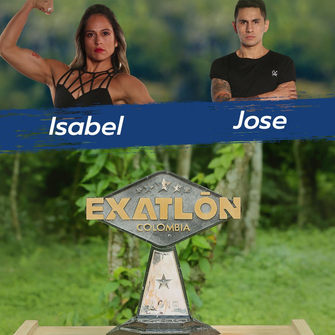 ExatlonCO's tweet photo. Los dos atletas dan lo mejor para ganar la batalla más importante del Exatlón, pero solo uno será el campeón o campeona. ¿Quién será? #ExatlónColombia #SoyExatlón https://t.co/1wlAKArpud